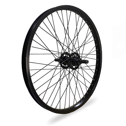 [38350T] RUEDA BMX TRASERA 48 RADIOS ALUMINIO EJE M14