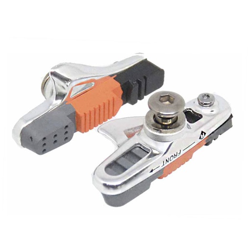 [38357] PAR ZAPATAS CARRETERA DE ALUMINIO (2 PIEZAS) 