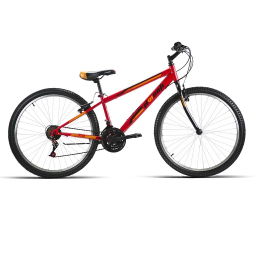 [37213] BICI 24" MTB NIÑO ACERO ECO "B300" ROJO 2022