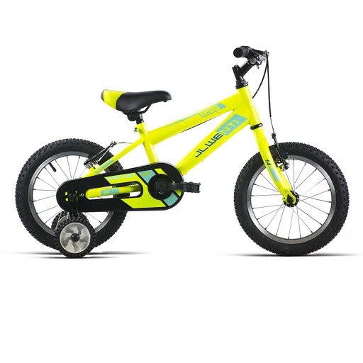 [37187] BICI 14" NIÑO AMARILLO/NEGRO "MOD 1200" 2023