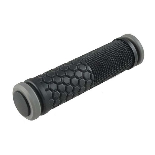 [38382] PAR PUÑOS GRIS/NEGRO LARGO 130 MM