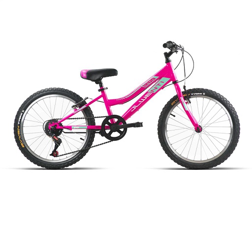 [37208] BICI 20" NIÑA ROSA "MOD.1200" 5 VELOCIDADES 2023