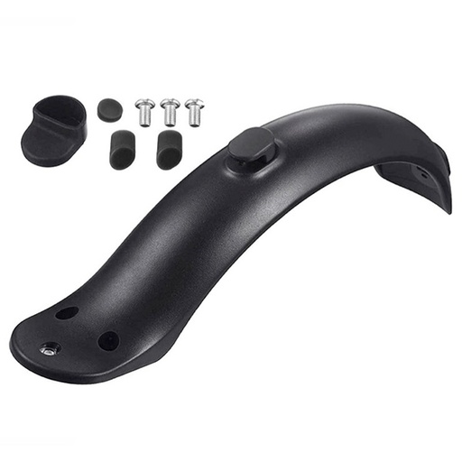 [PT018] GUARDABARROS TRASERO PARA XIAOMI SIN LUZ NEGRO