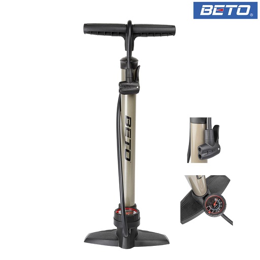 [99261] BOMBA TALLER ACERO C/MANOMETRO "BETO" 160PSI